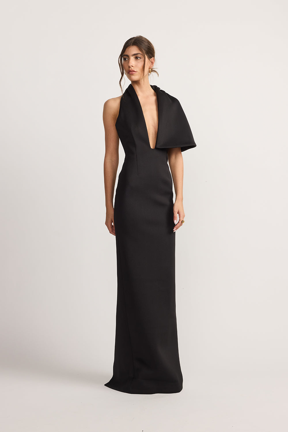 MNTJH051026014157349_2 TOJHA Oscar Halter Maxi Dress Black - Image 2