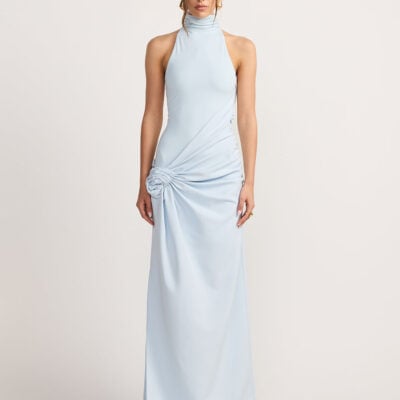 TOJHA Mario Halter Maxi Dress Glacier Blue - Image 1