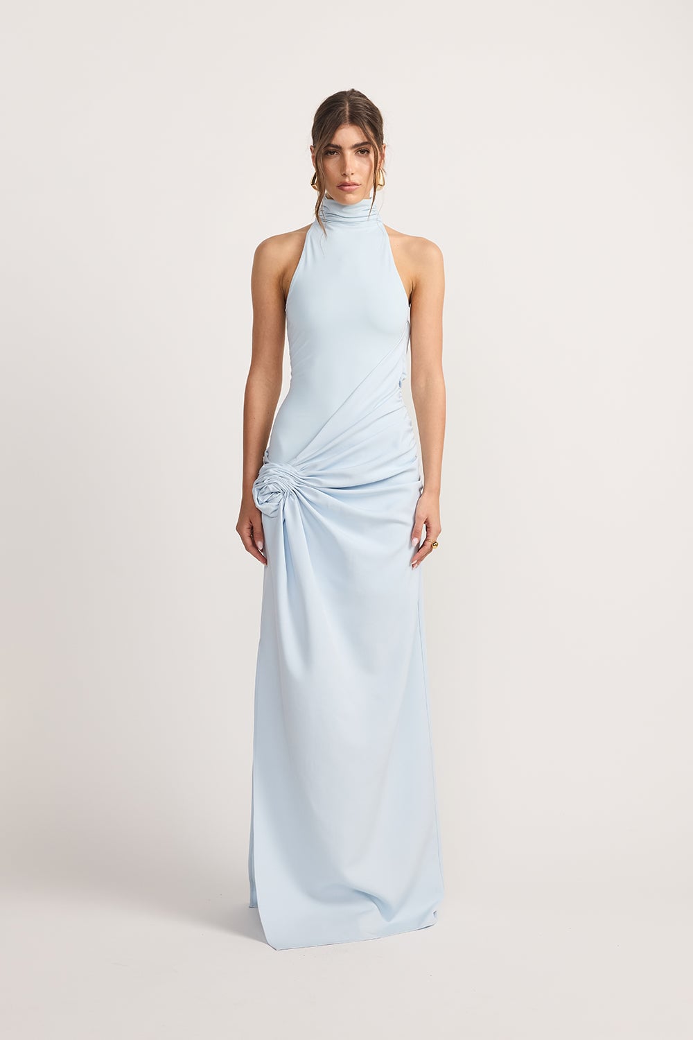 TOJHA Mario Halter Maxi Dress Glacier Blue - Image 1