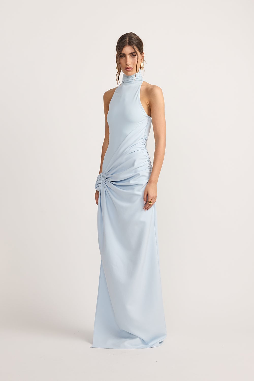 MNTJH051026014157351_3 TOJHA Mario Halter Maxi Dress Glacier Blue - Image 3