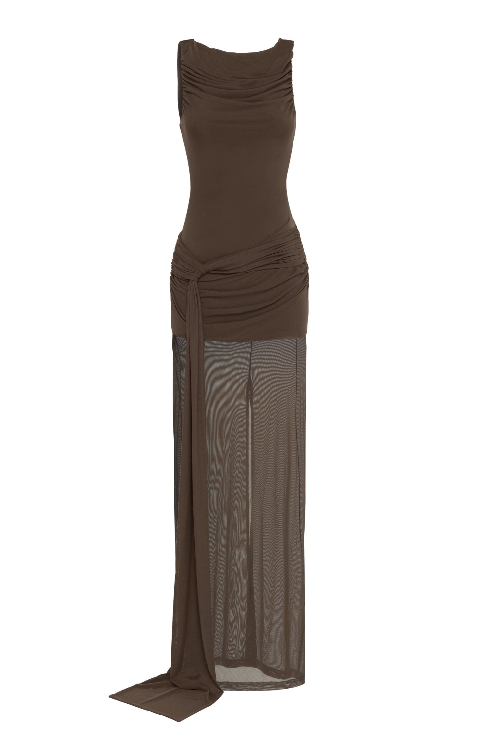 MNTJH051026014157371_3 TOJHA Wren Sheer Maxi Dress - Image 3