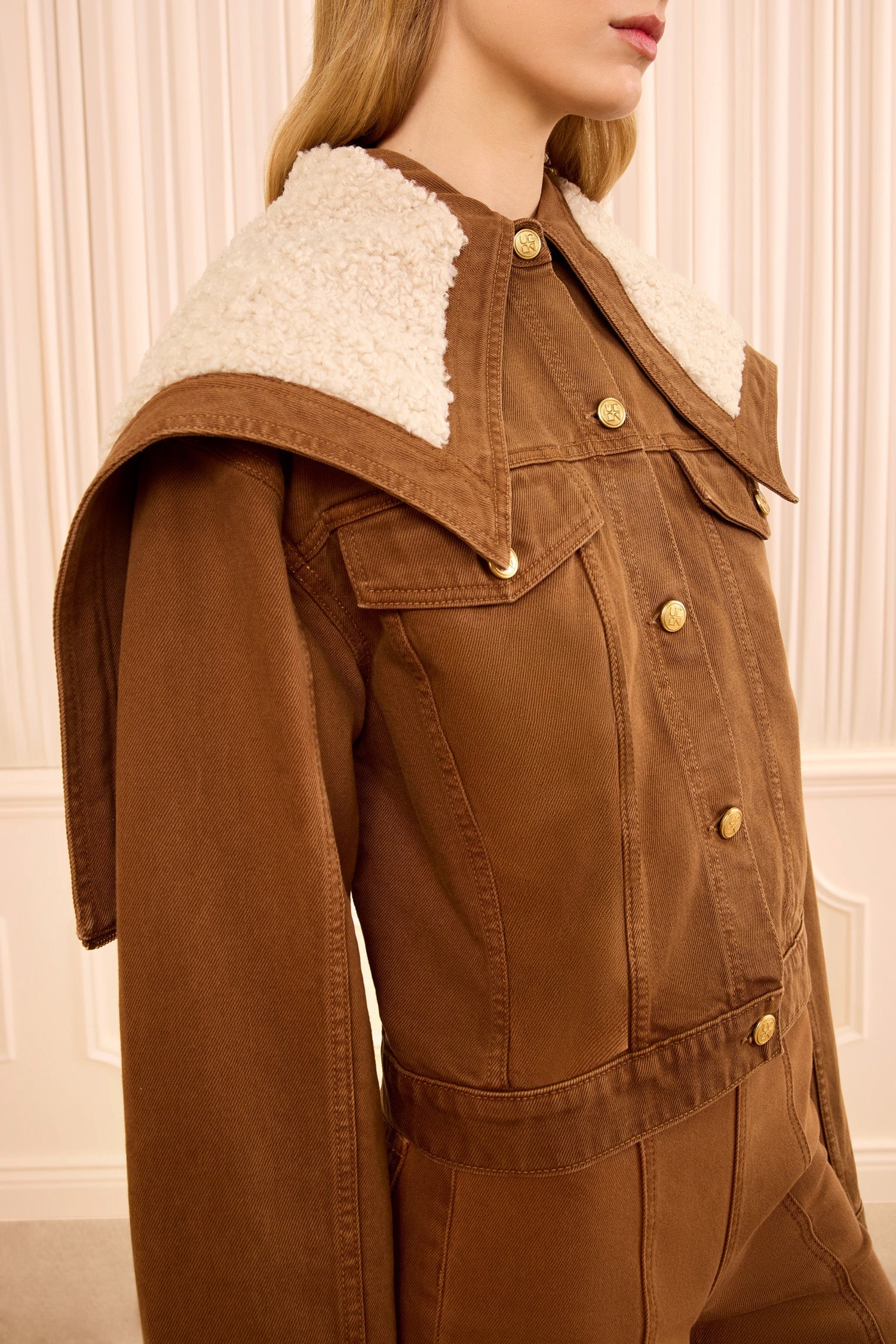 MNULJ051026014509378_3 Ulla Johnson The Sybil Denim Jacket - Image 3
