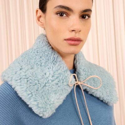 Ulla Johnson Shearling Collar - Image 2