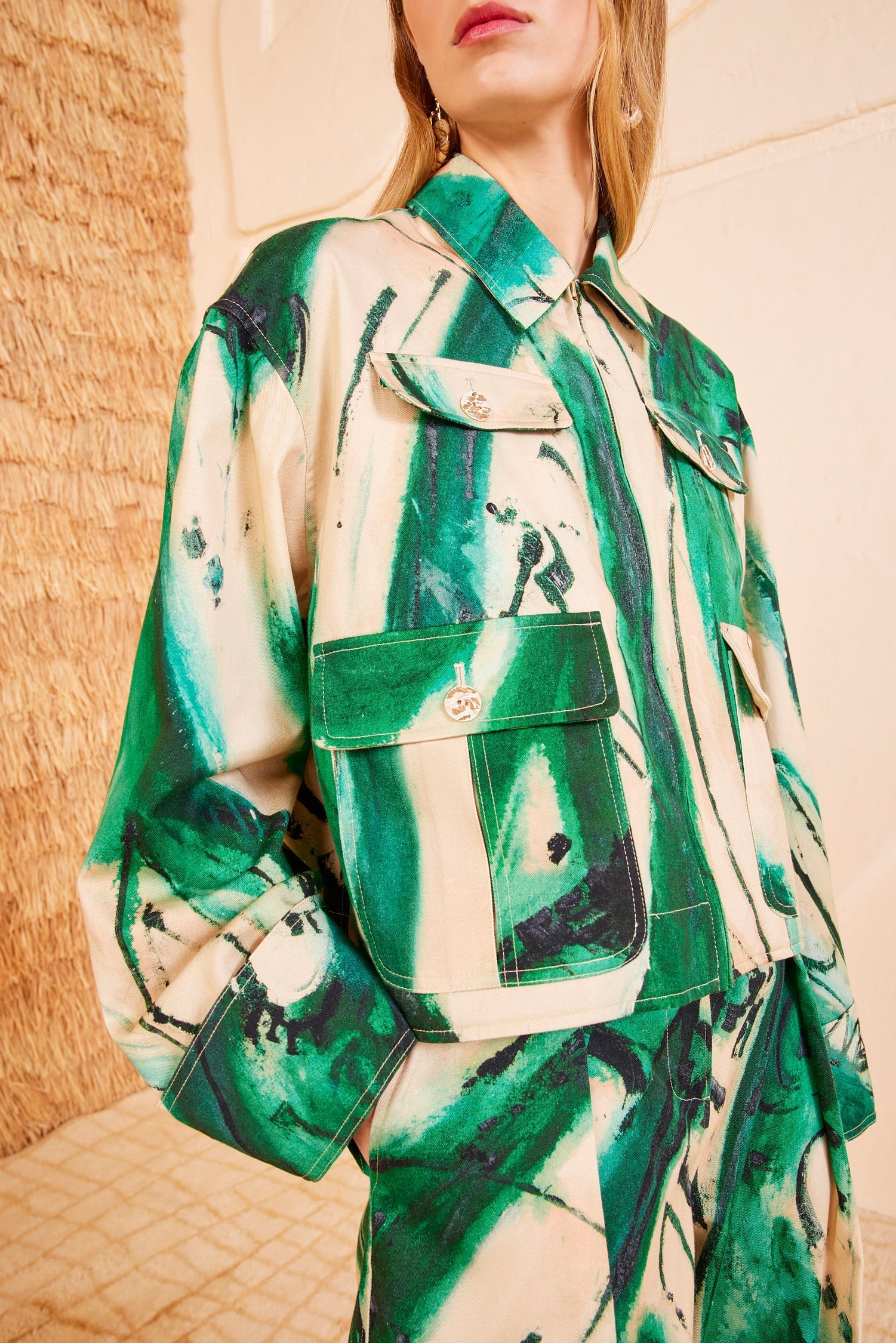 MNULJ051026014509388_2 Ulla Johnson Painter Jacket - Image 2