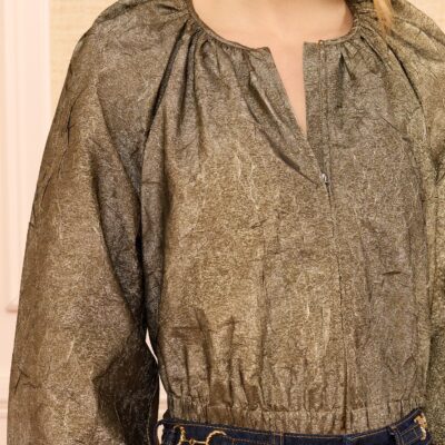 Ulla Johnson Orielle Taffeta Bomber Jacket - Image 2