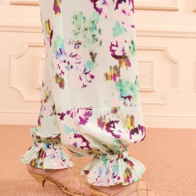 Ulla Johnson Octavia Silk Cinched Pant - Image 2