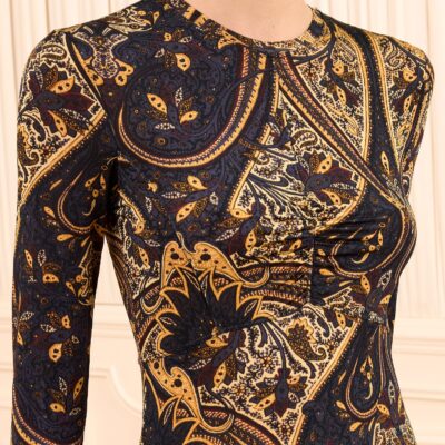 Ulla Johnson Neri Long Sleeve Jersey Top - Image 2