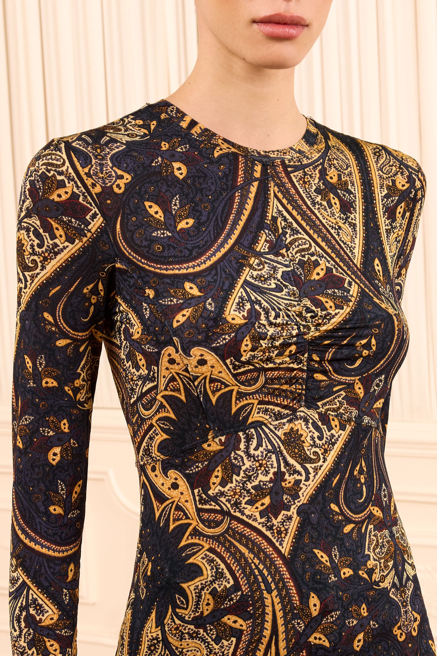 MNULJ051026014509415_2 Ulla Johnson Neri Long Sleeve Jersey Top - Image 2