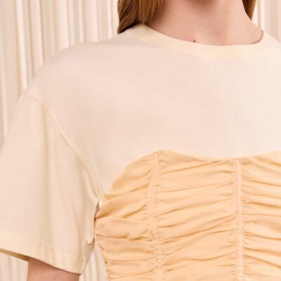 Ulla Johnson Mila Short Sleeve Cotton Top - Image 2