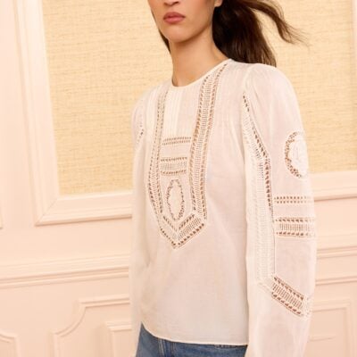Ulla Johnson Marlowe Cotton Top - Image 1
