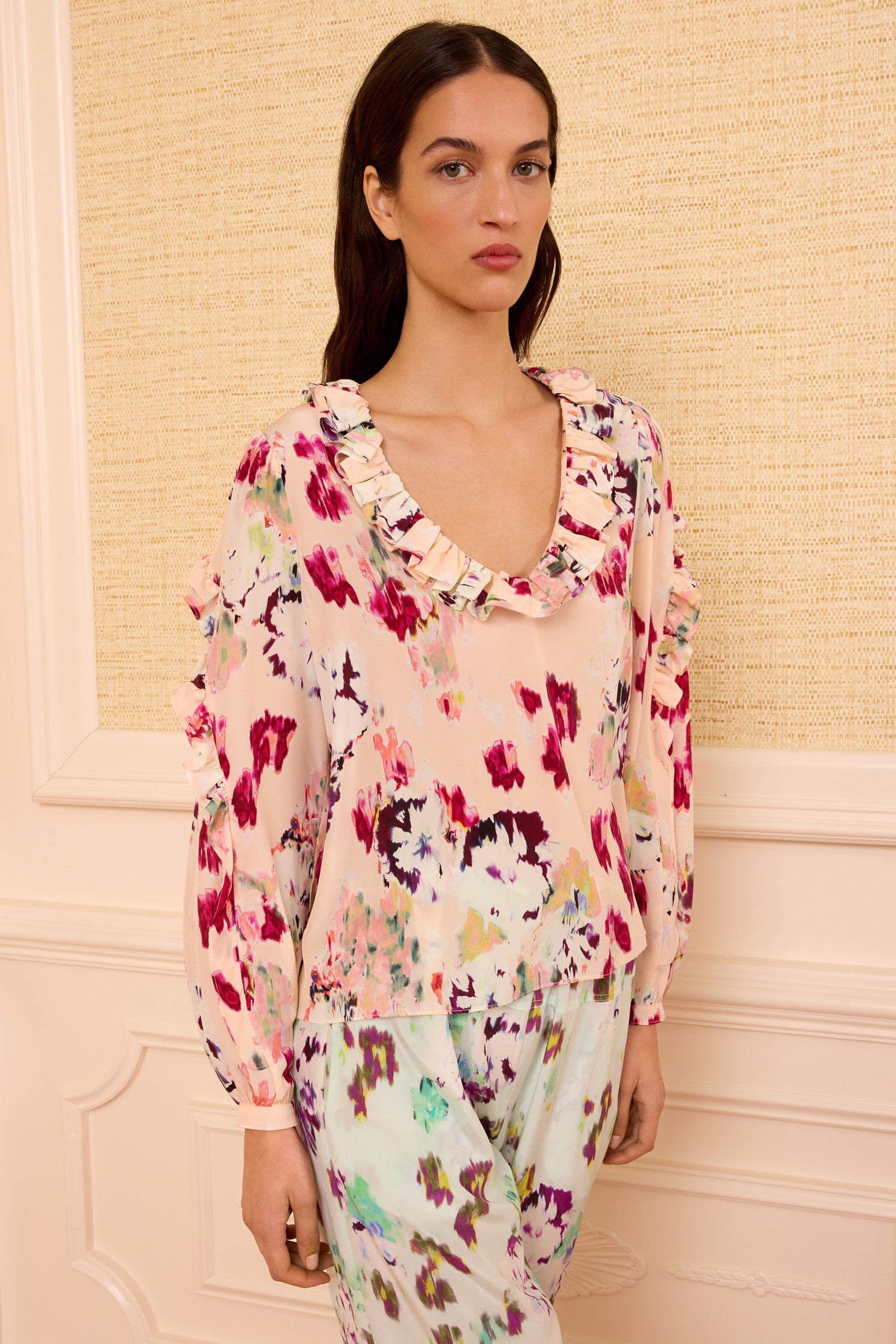 Ulla Johnson Marguerite Silk Blouse - Image 1