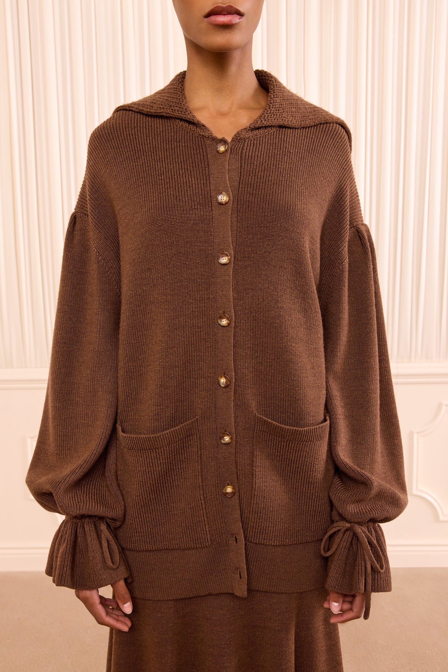 MNULJ051026014509457_2 Ulla Johnson Makila Knit Cardigan - Image 2