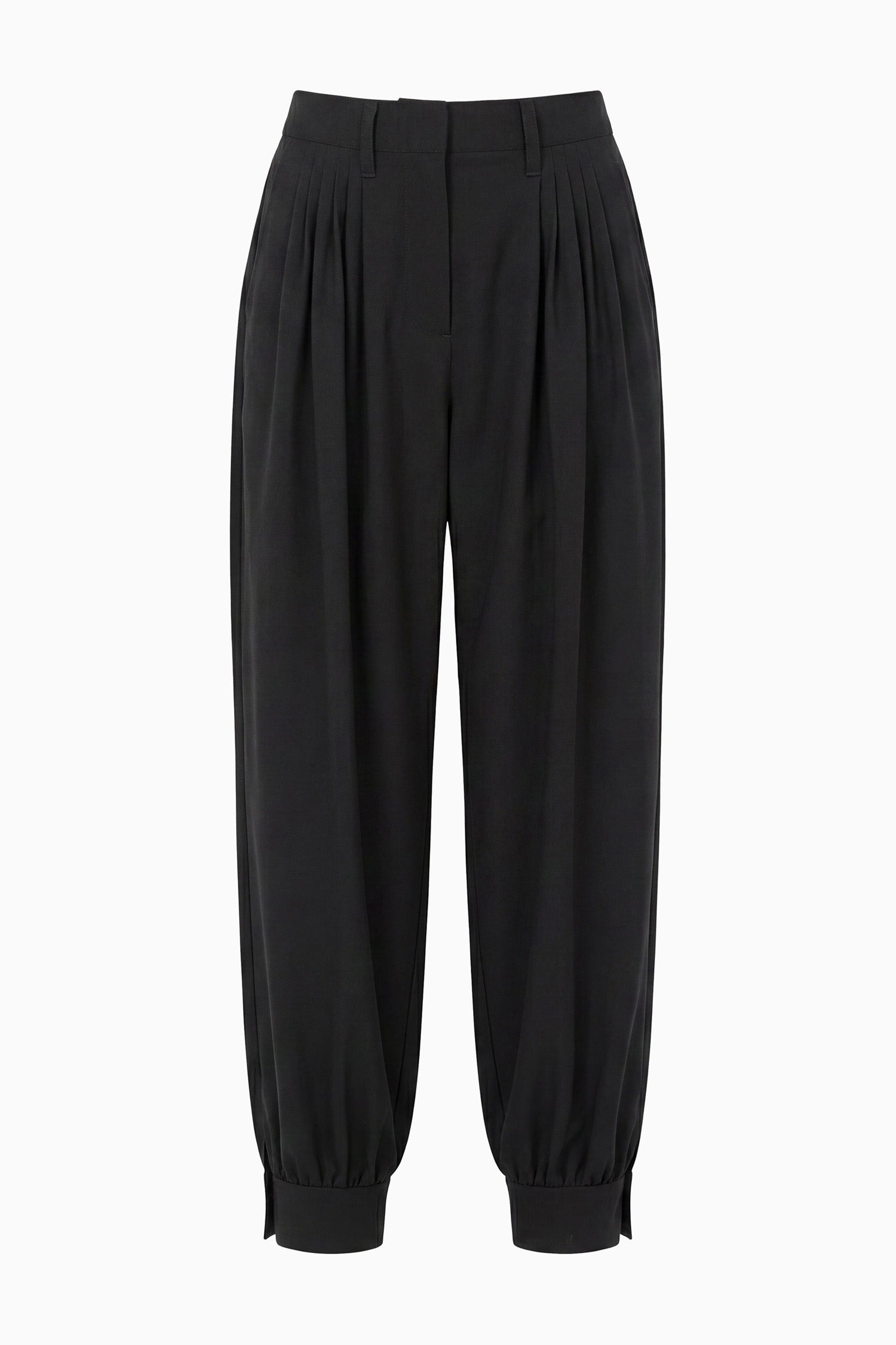MNULJ051026014509465_3 Ulla Johnson Luella Pleated Wool Pant - Image 3