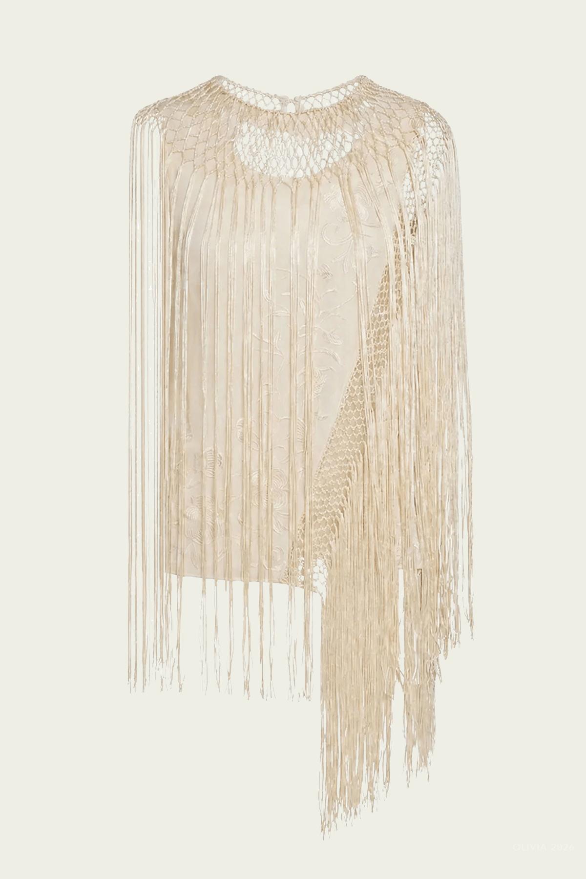 Ulla Johnson Willa Silk Fringe Top - Image 1