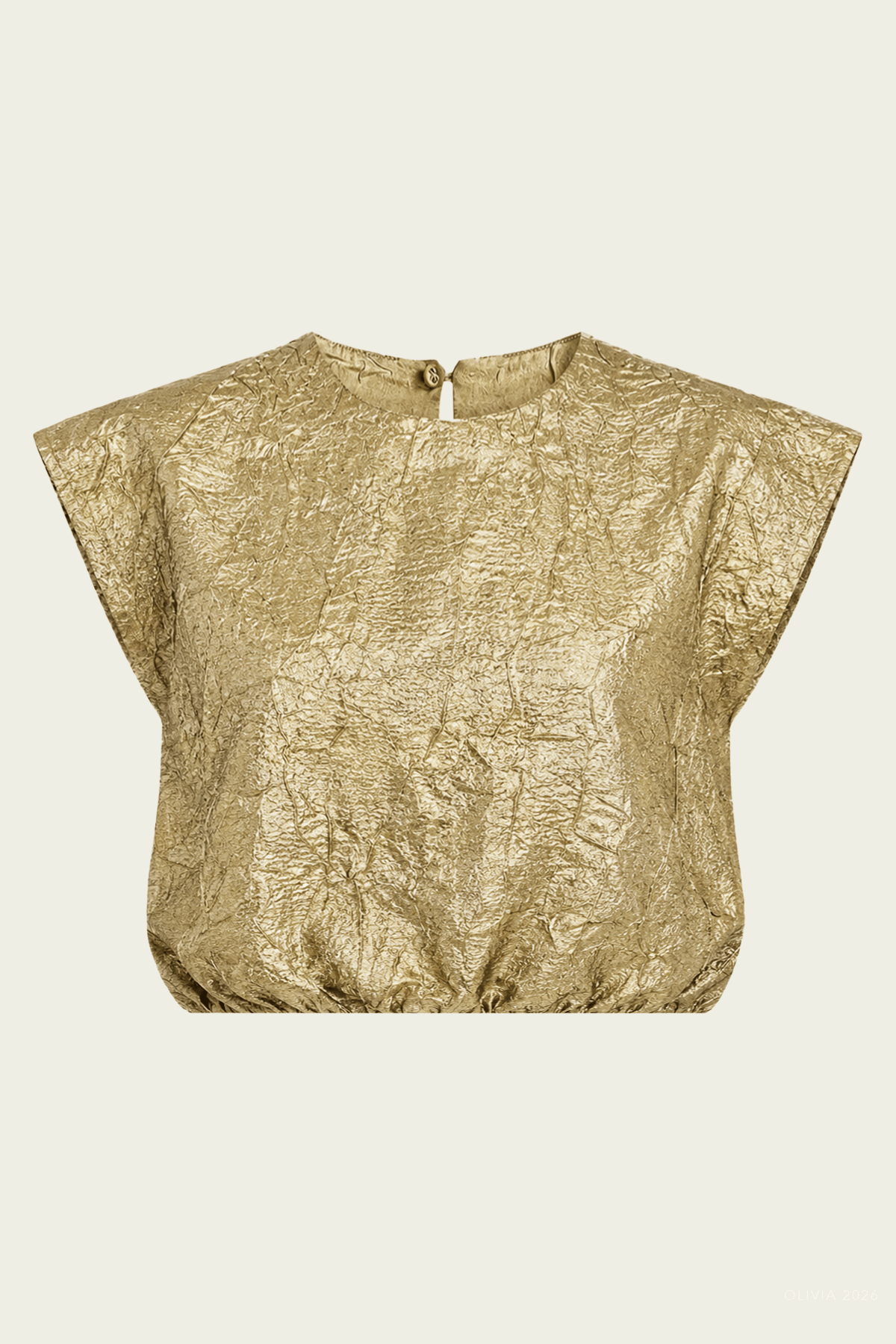 Ulla Johnson Gisella Taffeta Crop Top - Image 1