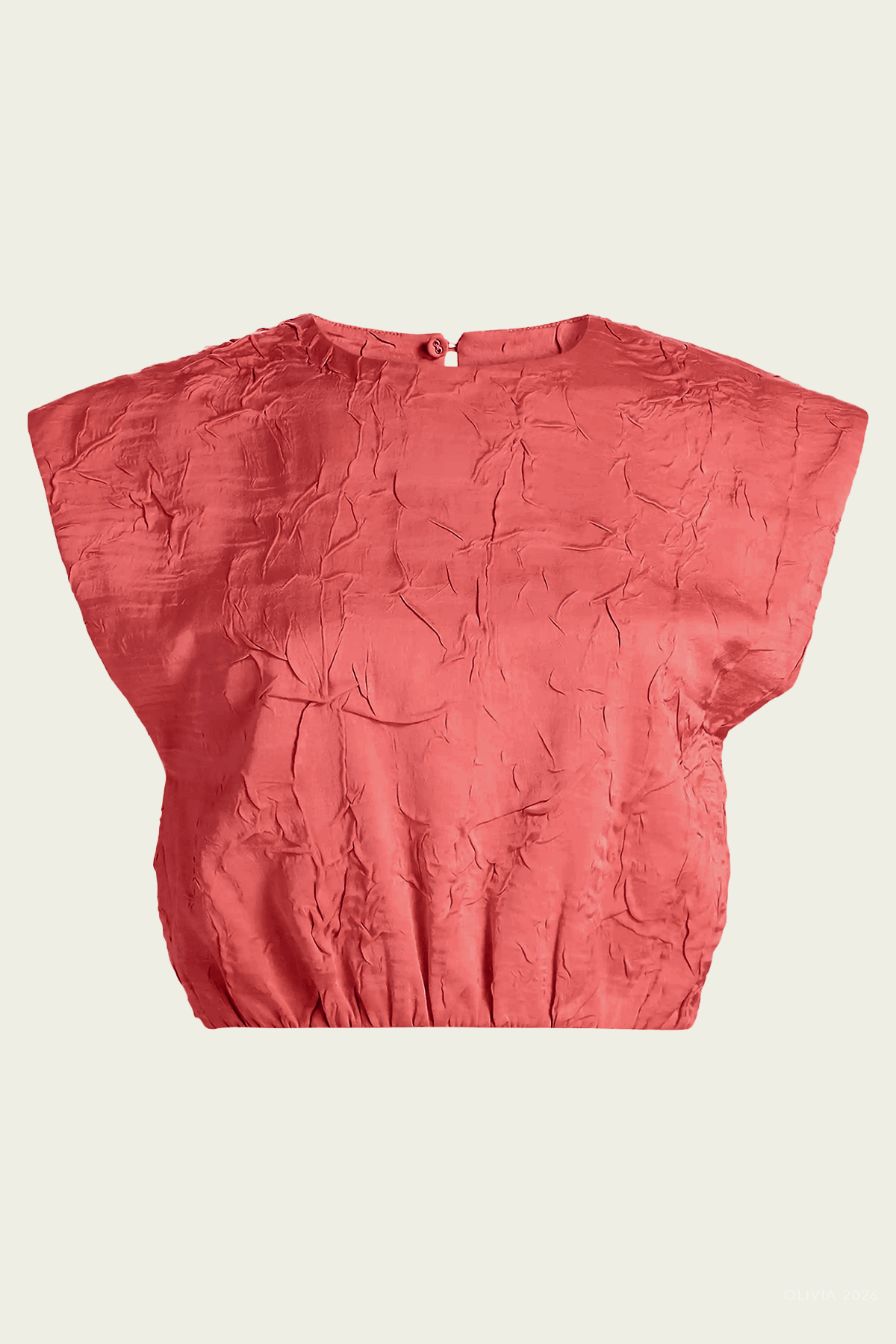 Ulla Johnson Gisella Satin Crop Top - Image 1