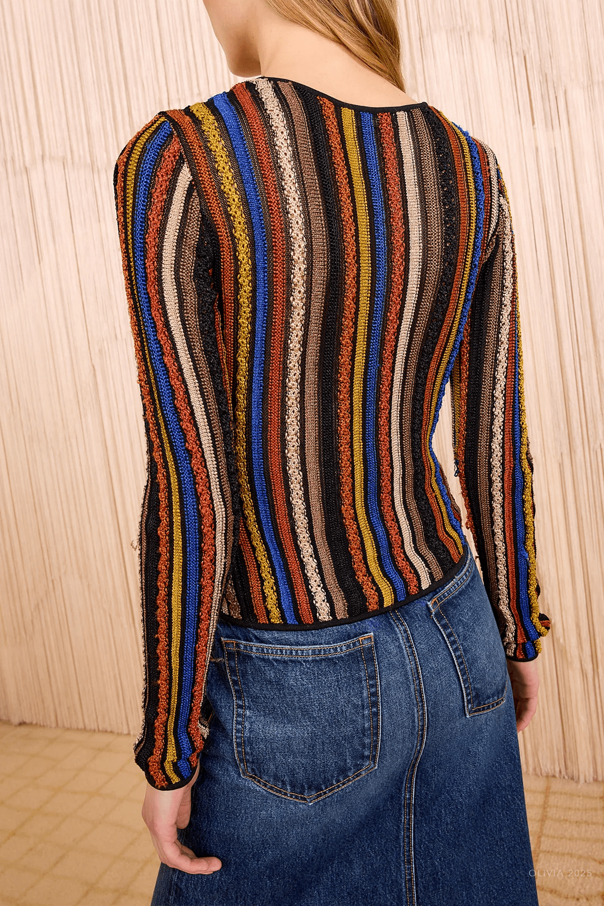 MNULLA051026011224158_3 Ulla Johnson Ardith Knit Long Sleeve Top - Image 3