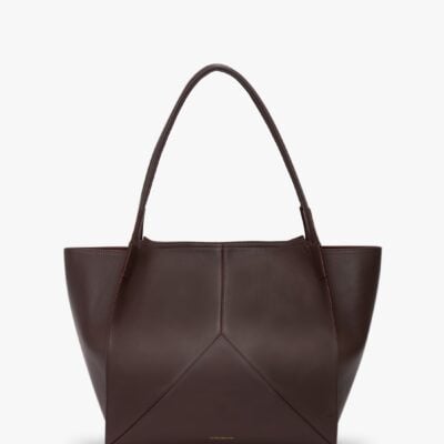 Victoria Beckham Victoria Tote Large Burgundy Soft Calf Leather - Image 1