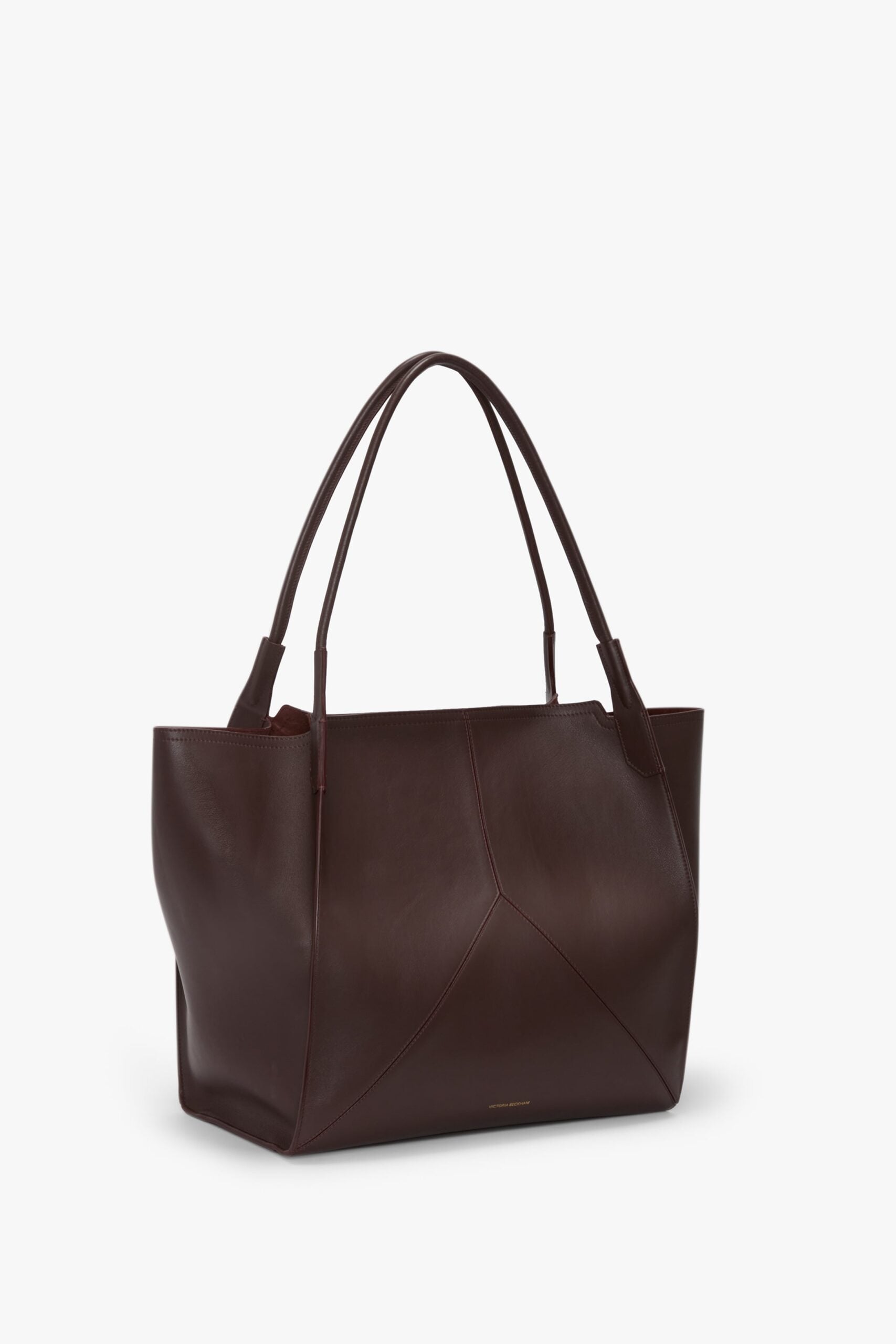 Victoria Beckham Victoria Tote Large Burgundy Soft Calf Leather - Image 2