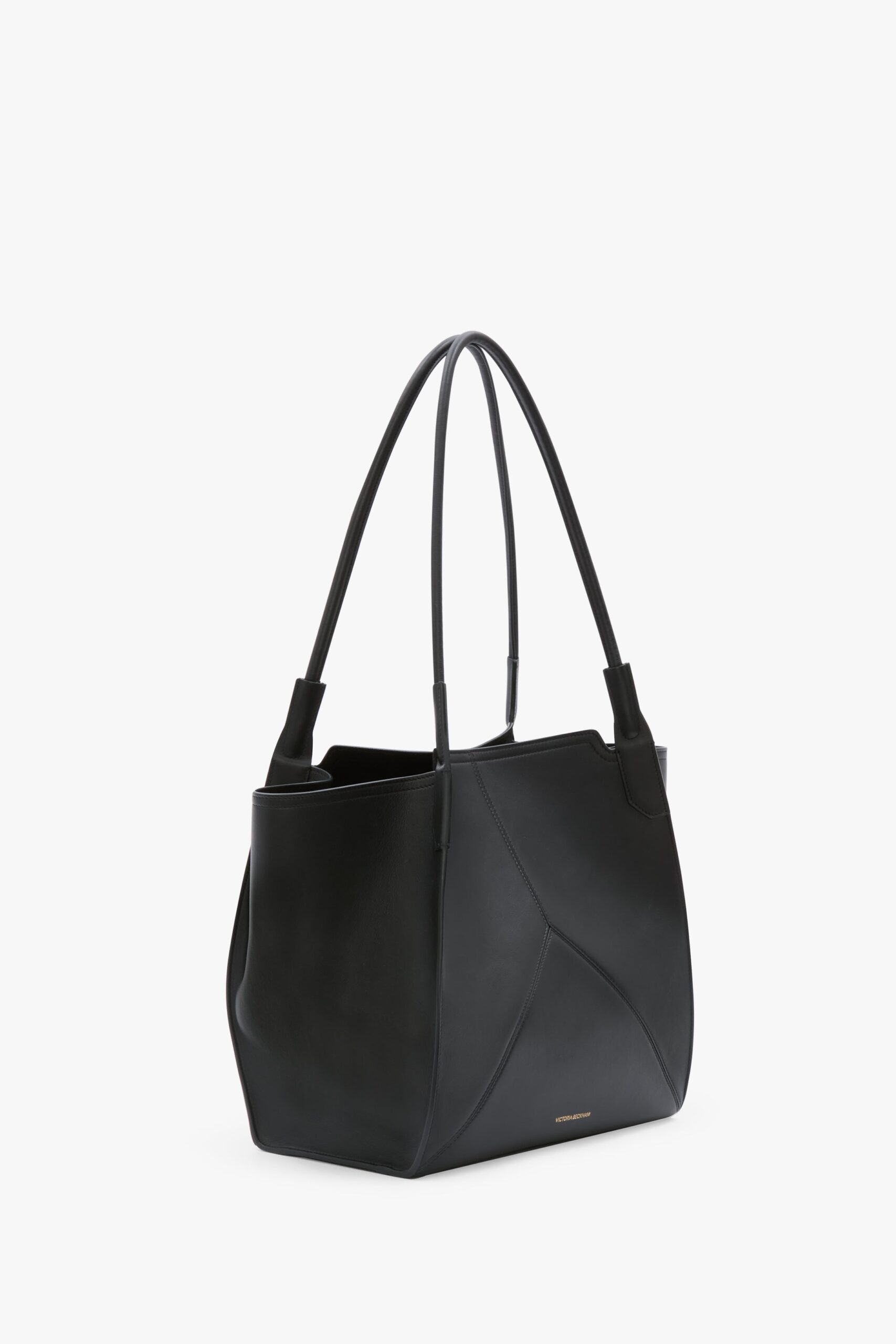 MNVBK051026015127011_2 Victoria Beckham Victoria Tote Black Soft Calf Leather - Image 2