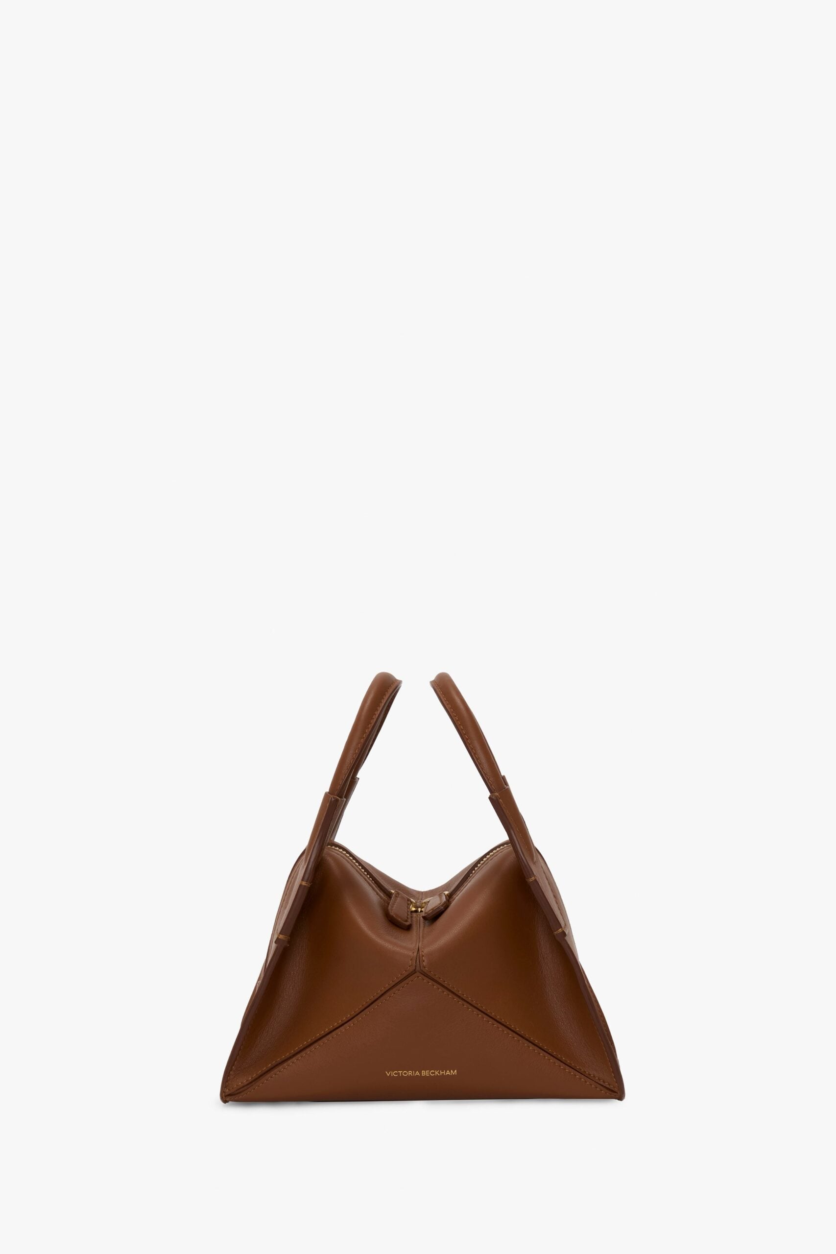 Victoria Beckham Victoria Plié Mini Bag Tan Soft Calf Leather - Image 1