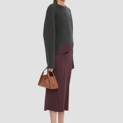 Victoria Beckham Victoria Plié Mini Bag Tan Soft Calf Leather - Image 2