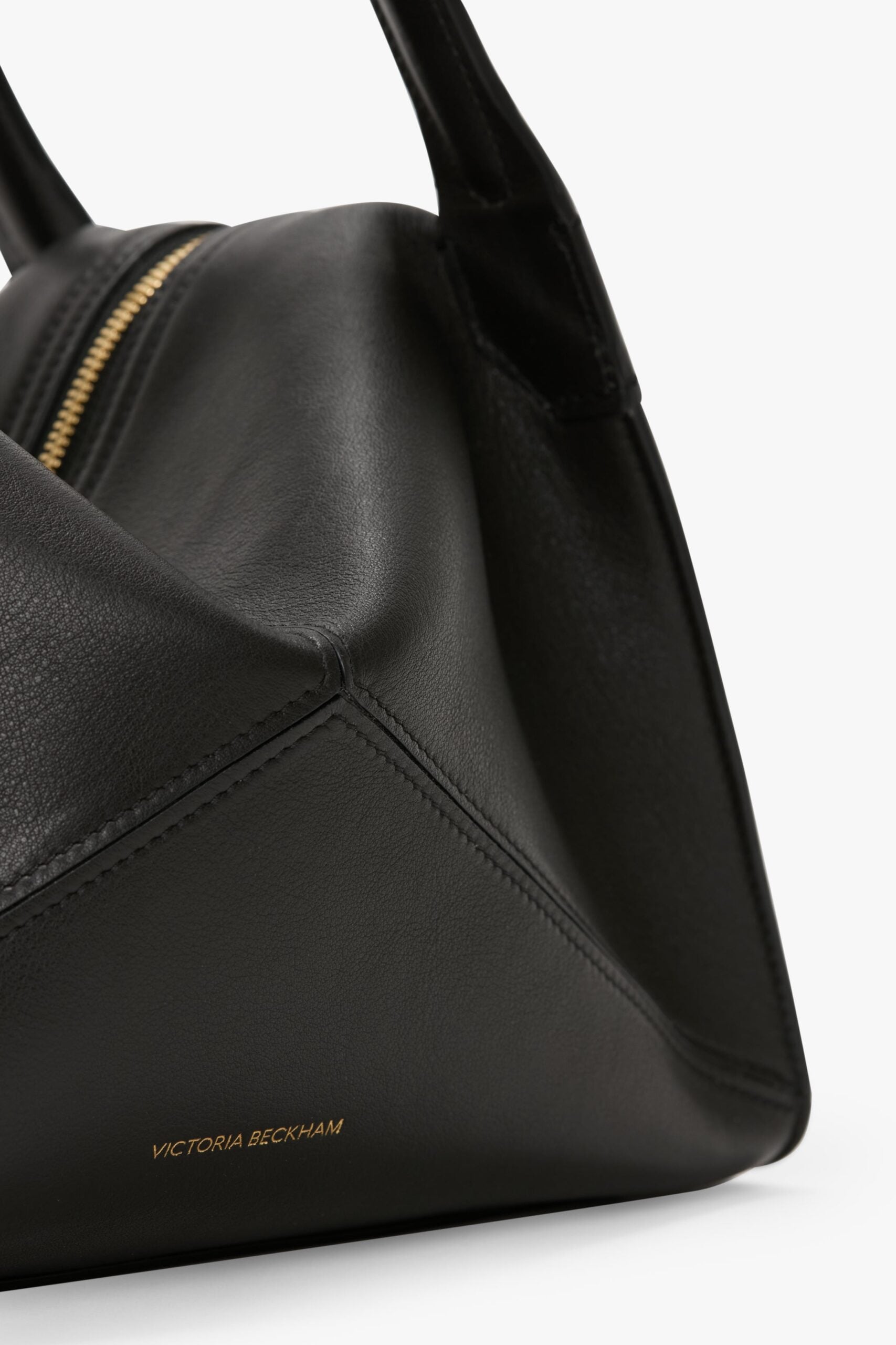 MNVBK051026015127014_3 Victoria Beckham Victoria Plié Bag Black Soft Calf Leather - Image 3