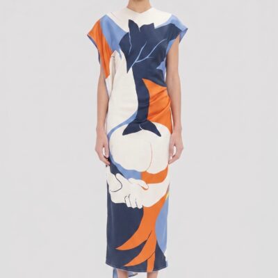 Victoria Beckham Victoria Midi Dress - Image 1