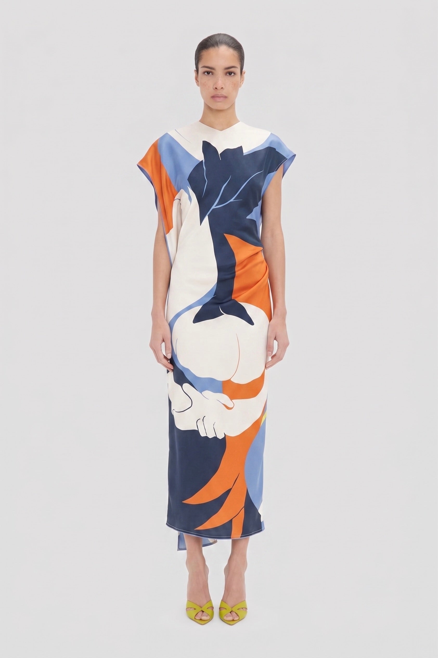 Victoria Beckham Victoria Midi Dress - Image 1
