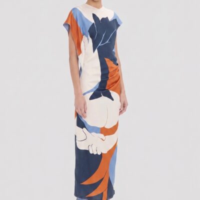 Victoria Beckham Victoria Midi Dress - Image 2