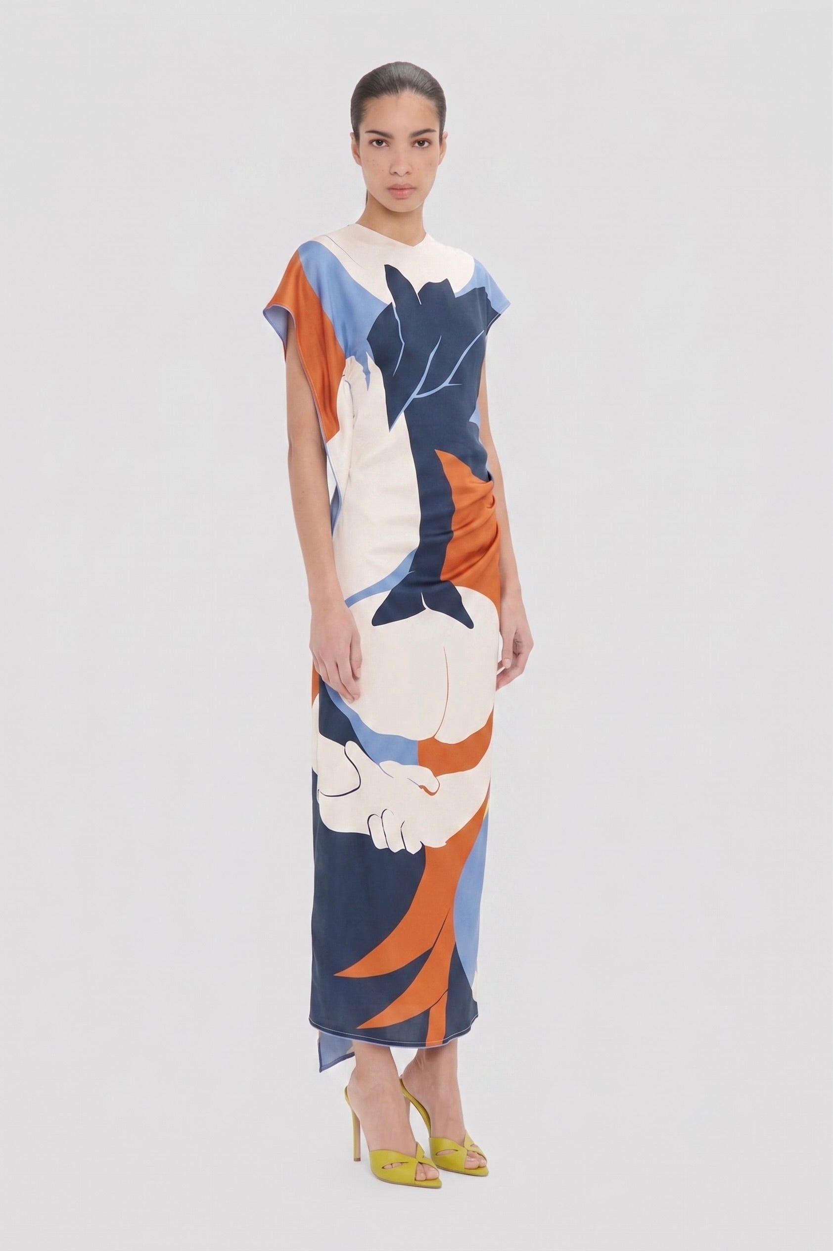 MNVBK051026015127015_2 Victoria Beckham Victoria Midi Dress - Image 2