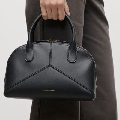 Victoria Beckham Victoria Doctor Bag Small Black Soft Calf Leather - Image 2