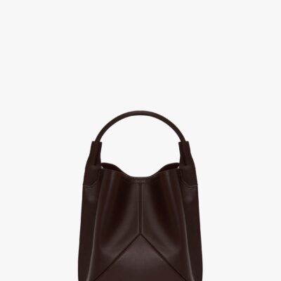 Victoria Beckham Victoria Bucket Burgundy Soft Calf Leather - Image 1