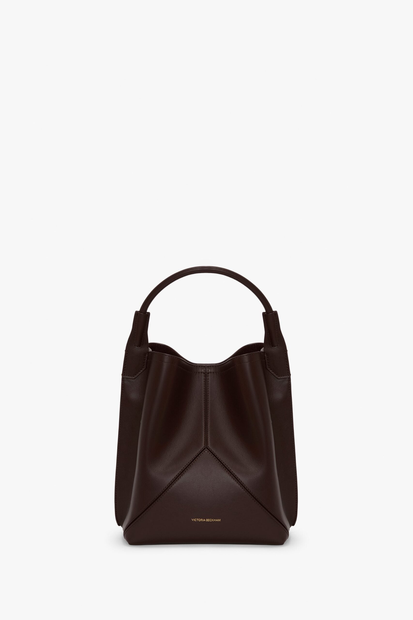Victoria Beckham Victoria Bucket Burgundy Soft Calf Leather - Image 1