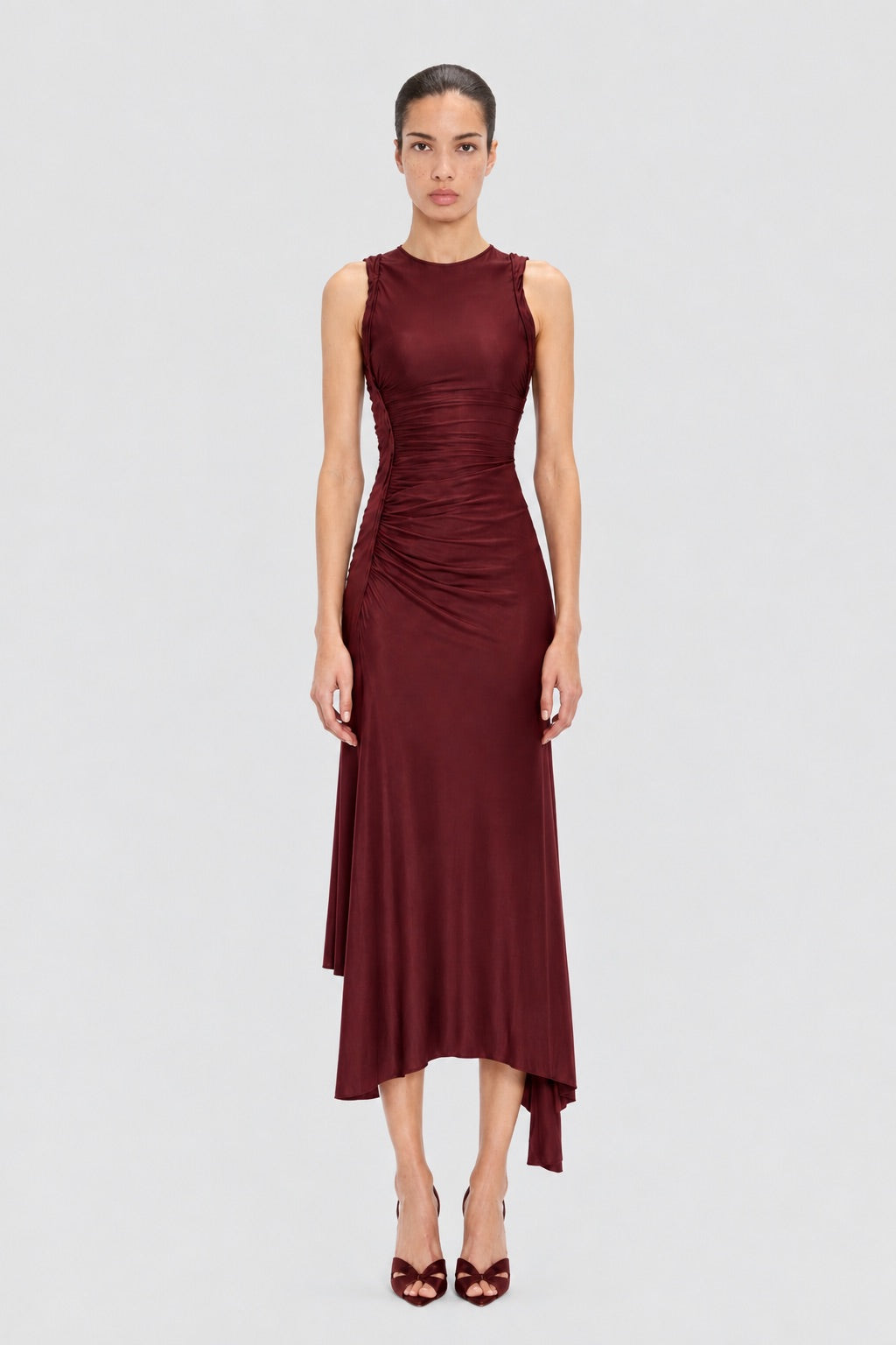 Victoria Beckham Sylvie Midi Dress - Image 1