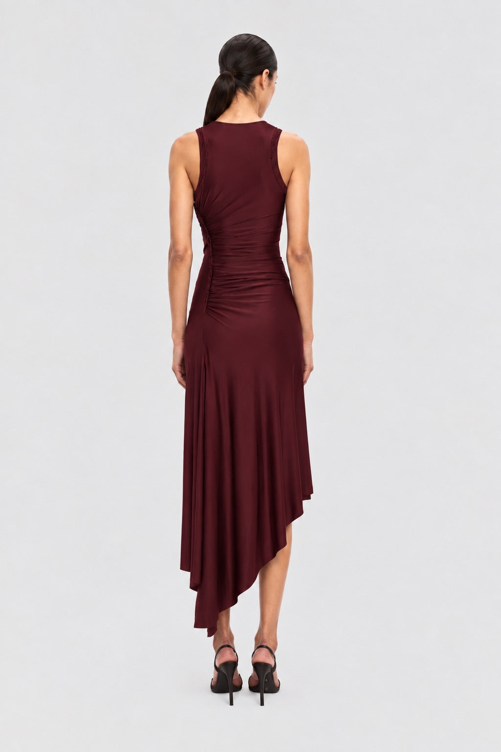 MNVBK051026015127027_2 Victoria Beckham Sylvie Midi Dress - Image 2