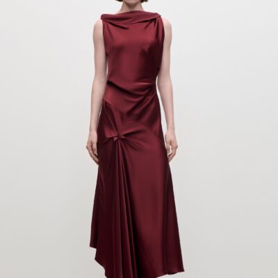 Victoria Beckham Posy Midi Dress - Image 1
