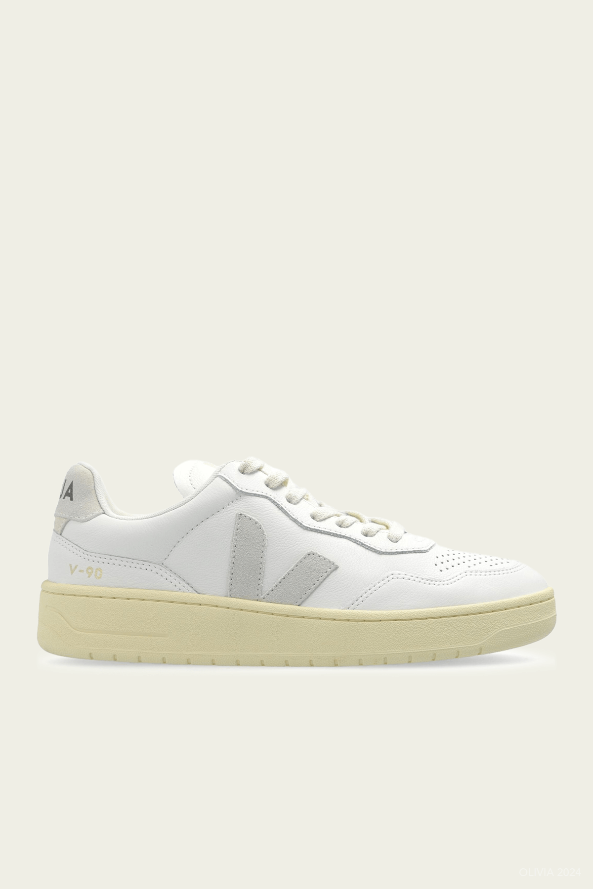 Veja V-90 O.T. Leather Sneaker - Image 1