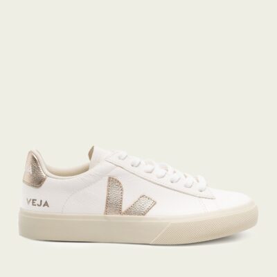 Veja Campo Chromefree Leather Sneaker - Image 1