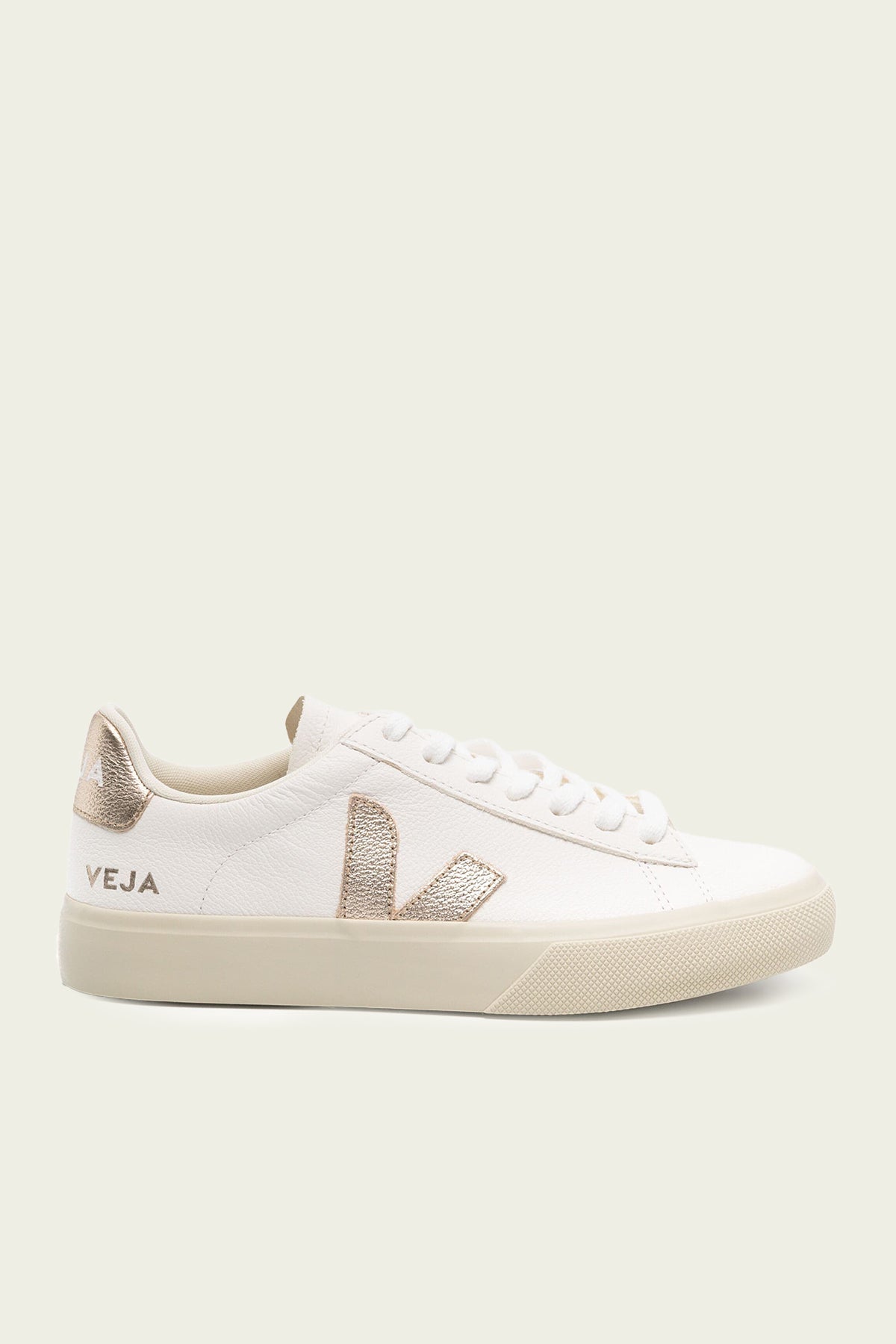 Veja Campo Chromefree Leather Sneaker - Image 1