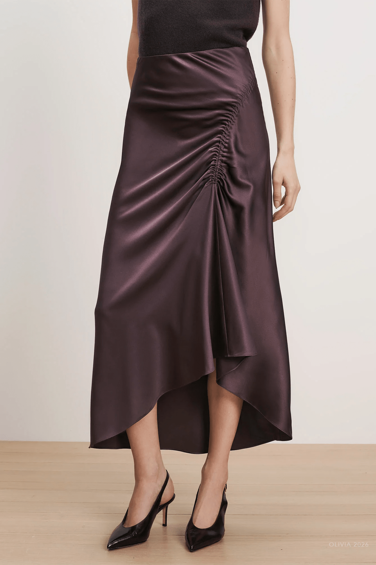 MNVERO041026044518134_2 Veronica Beard Felecia Midi Skirt - Image 2