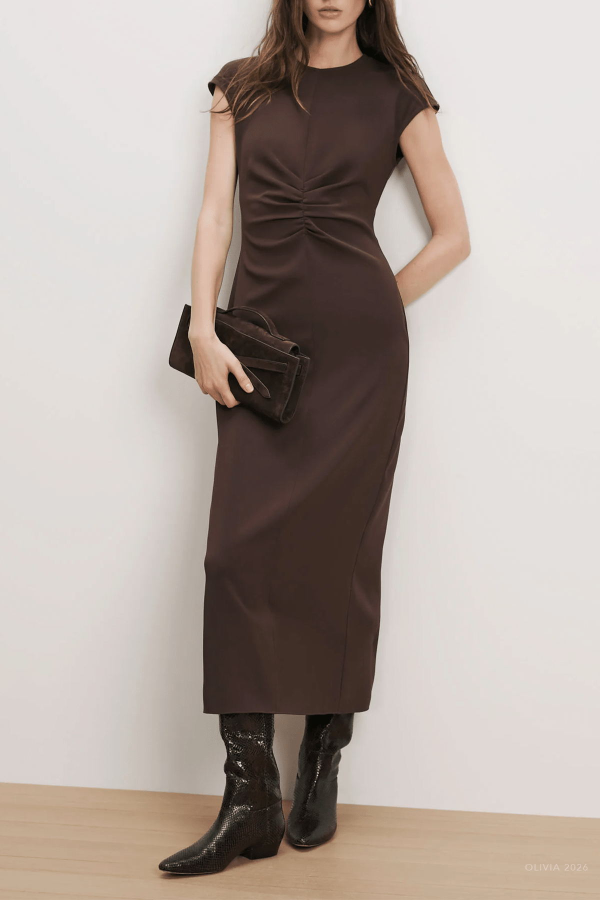 MNVERO041026044518136_2 Veronica Beard June Midi Dress - Image 2