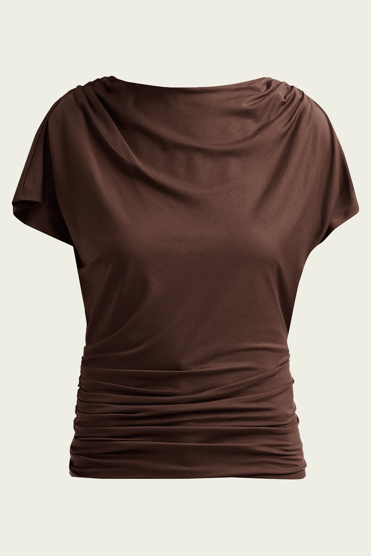 Veronica Beard Lila Ruched Top - Image 1