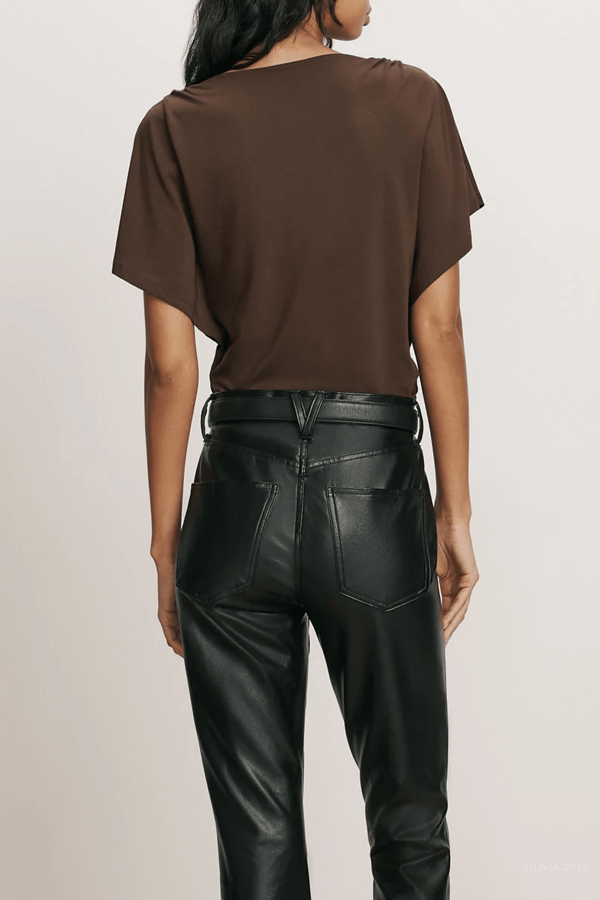 MNVERO041026044518137_3 Veronica Beard Lila Ruched Top - Image 3