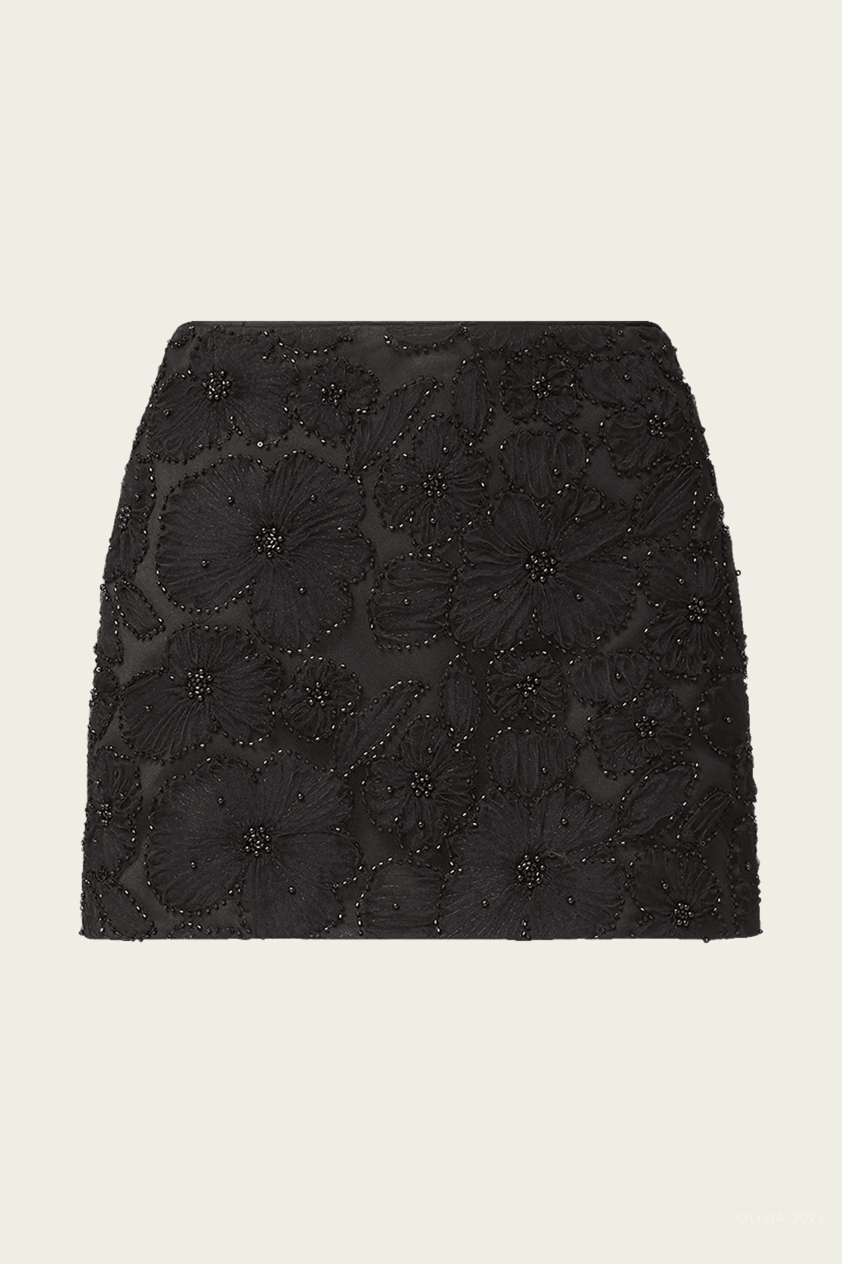 Veronica Beard Olenna Embellished Mini Skirt - Image 1