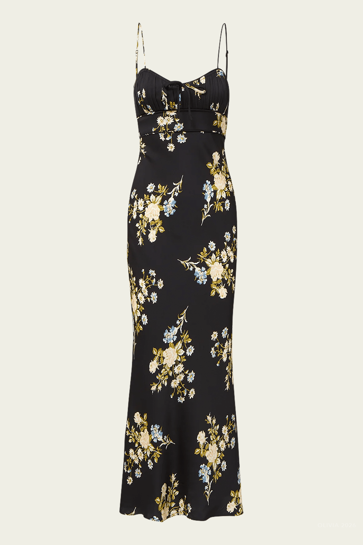 Veronica Beard Kieren Floral Slip Dress - Image 1