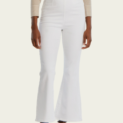 Veronica Beard Carson Off-Duty Ankle Flare Jean - Image 1