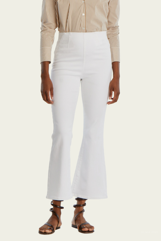 Veronica Beard Carson Off-Duty Ankle Flare Jean - Image 1