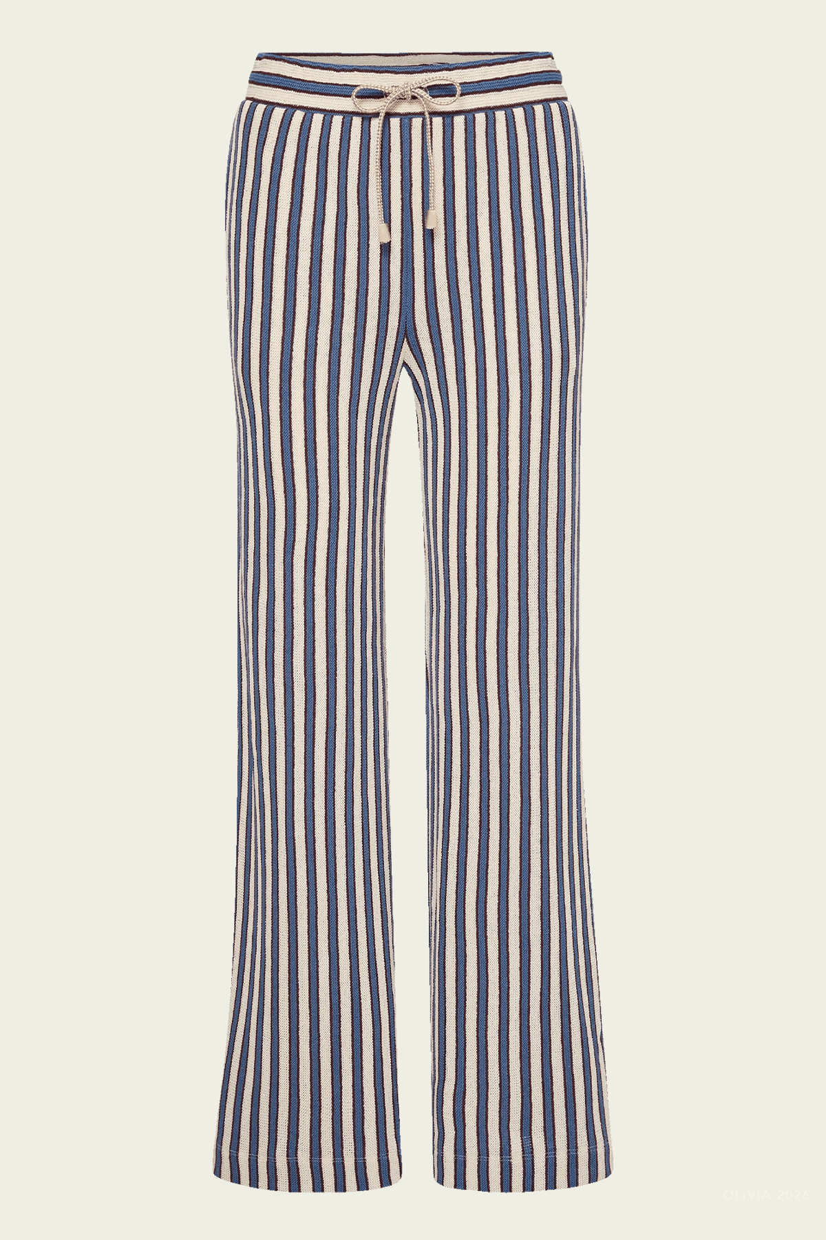 Veronica Beard Zosia Crochet Wide-Leg Pant - Image 1
