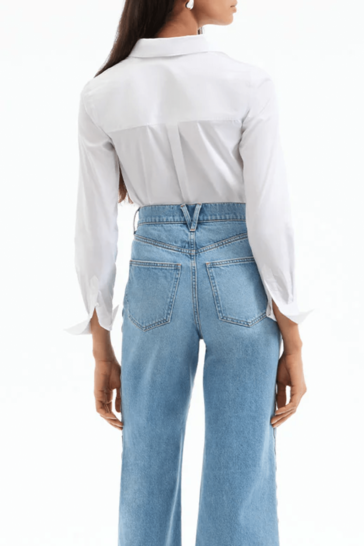 MNVERO051026010840117_3 Veronica Beard Marisol Button-Down Shirt - Image 3